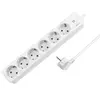 დენის დამაგრძელებელი Logilink LPS247 Socket Outlet 6-Way + Switch 1.5m White - TechMall.geდენის დამაგრძელებელი Logilink LPS247 Socket Outlet 6-Way + Switch 1.5m White - TechMall.ge ,დენის დამაგრძელებელი Logilink LPS247 Socket Outlet 6-Way + Switch 1.5m White - TechMall.ge