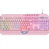 კლავიატურა 2E GAMING Membrane keyboard KG315 110key, USB-A, EN/UA, RGB, pink - TechMall.geკლავიატურა 2E GAMING Membrane keyboard KG315 110key, USB-A, EN/UA, RGB, pink - TechMall.ge ,კლავიატურა 2E GAMING Membrane keyboard KG315 110key, USB-A, EN/UA, RGB, pink - TechMall.ge