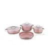 ქვაბების და ტაფების ნაკრები Korkmaz A2619 Linea 7 pcs Cookware Set- Rosagold - TechMall.geქვაბების და ტაფების ნაკრები Korkmaz A2619 Linea 7 pcs Cookware Set- Rosagold - TechMall.ge ,ქვაბების და ტაფების ნაკრები Korkmaz A2619 Linea 7 pcs Cookware Set- Rosagold - TechMall.ge