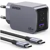 მობილურის დამტენი UGREEN 25871 Nexode Pro, 65W, USB, Type-C, Gray + Type-c Cable 1,5M - TechMall.geმობილურის დამტენი UGREEN 25871 Nexode Pro, 65W, USB, Type-C, Gray + Type-c Cable 1,5M - TechMall.ge ,მობილურის დამტენი UGREEN 25871 Nexode Pro, 65W, USB, Type-C, Gray + Type-c Cable 1,5M - TechMall.ge