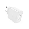 Adapter Hoco N35 Streamer dual-port PD45W (2C) charger white - TechMall.geAdapter Hoco N35 Streamer dual-port PD45W (2C) charger white - TechMall.ge ,Adapter Hoco N35 Streamer dual-port PD45W (2C) charger white - TechMall.ge