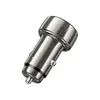 მანქანის დამტენი Hoco Z50 Leader 48W Dual-Port PD30W+QC3.0 Car Charger With Digital Display Metal Gray - TechMall.geმანქანის დამტენი Hoco Z50 Leader 48W Dual-Port PD30W+QC3.0 Car Charger With Digital Display Metal Gray - TechMall.ge ,მანქანის დამტენი Hoco Z50 Leader 48W Dual-Port PD30W+QC3.0 Car Charger With Digital Display Metal Gray - TechMall.ge