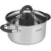 ქვაბი Ardesto Casserole with glass lid Gemini Salerno, 1.2l, stainless steel, silicone - TechMall.geქვაბი Ardesto Casserole with glass lid Gemini Salerno, 1.2l, stainless steel, silicone - TechMall.ge ,ქვაბი Ardesto Casserole with glass lid Gemini Salerno, 1.2l, stainless steel, silicone - TechMall.ge