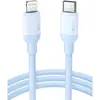 USB კაბელი UGREEN US387 (20313), MFi, USB-C To Lightning, 1m, Navy blue - TechMall.geUSB კაბელი UGREEN US387 (20313), MFi, USB-C To Lightning, 1m, Navy blue - TechMall.ge ,USB კაბელი UGREEN US387 (20313), MFi, USB-C To Lightning, 1m, Navy blue - TechMall.ge