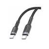 USB კაბელი Hoco U117 Type-C to Type-C 60W charging data cable Black - TechMall.geUSB კაბელი Hoco U117 Type-C to Type-C 60W charging data cable Black - TechMall.ge ,USB კაბელი Hoco U117 Type-C to Type-C 60W charging data cable Black - TechMall.ge