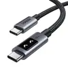 USB კაბელი UGREEN Uno L509 (35512), 100W, Type-C to Type-C, 2M, Black/Grey - TechMall.geUSB კაბელი UGREEN Uno L509 (35512), 100W, Type-C to Type-C, 2M, Black/Grey - TechMall.ge ,USB კაბელი UGREEN Uno L509 (35512), 100W, Type-C to Type-C, 2M, Black/Grey - TechMall.ge