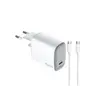 ადაპტერი და კაბელი Celly 65W Wall Charger (with Type-C toType-C Cable) White - TechMall.geადაპტერი და კაბელი Celly 65W Wall Charger (with Type-C toType-C Cable) White - TechMall.ge ,ადაპტერი და კაბელი Celly 65W Wall Charger (with Type-C toType-C Cable) White - TechMall.ge