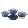 ქვაბის და ტაფის ნაკრები KORKMAZ A2891 AZURA COOKWARE 7 pcs - TechMall.geქვაბის და ტაფის ნაკრები KORKMAZ A2891 AZURA COOKWARE 7 pcs - TechMall.ge ,ქვაბის და ტაფის ნაკრები KORKMAZ A2891 AZURA COOKWARE 7 pcs - TechMall.ge