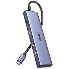 USB-C ჰაბი UGREEN CM511 (20956A), Type-C, USB, HDMI, TF/SD, Hub, Grey - TechMall.geUSB-C ჰაბი UGREEN CM511 (20956A), Type-C, USB, HDMI, TF/SD, Hub, Grey - TechMall.ge ,USB-C ჰაბი UGREEN CM511 (20956A), Type-C, USB, HDMI, TF/SD, Hub, Grey - TechMall.ge
