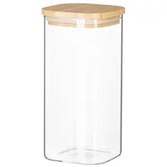 ქილა Ardesto Jar Fresh, 700 ml, square, glass, bamboo - TechMall.geქილა Ardesto Jar Fresh, 700 ml, square, glass, bamboo - TechMall.ge ,ქილა Ardesto Jar Fresh, 700 ml, square, glass, bamboo - TechMall.ge