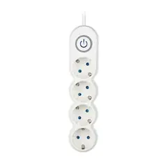 დამაგრძელებელი კაბელი 2E 4 Ways socket,with children protection.H05VV-F 3G1.0*3m, white, suitable for vertical mounting - TechMall.geდამაგრძელებელი კაბელი 2E 4 Ways socket,with children protection.H05VV-F 3G1.0*3m, white, suitable for vertical mounting - TechMall.ge ,დამაგრძელებელი კაბელი 2E 4 Ways socket,with children protection.H05VV-F 3G1.0*3m, white, suitable for vertical mounting - TechMall.ge