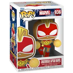 სათამაშო საკოლექციო ფიგურა Funko POP! Bobble Marvel Holiday Gingerbread Captain Marvel 50661 - TechMall.geსათამაშო საკოლექციო ფიგურა Funko POP! Bobble Marvel Holiday Gingerbread Captain Marvel 50661 - TechMall.ge ,სათამაშო საკოლექციო ფიგურა Funko POP! Bobble Marvel Holiday Gingerbread Captain Marvel 50661 - TechMall.ge