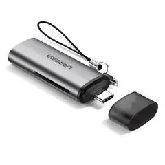 ბარათის წამკითხველი UGREEN CM184 (50704) USB-C to TF / SD Card Reader, Silver Type-C - TechMall.geბარათის წამკითხველი UGREEN CM184 (50704) USB-C to TF / SD Card Reader, Silver Type-C - TechMall.ge ,ბარათის წამკითხველი UGREEN CM184 (50704) USB-C to TF / SD Card Reader, Silver Type-C - TechMall.ge