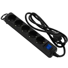 დენის დამაგრძელებელი 2E Power strip 5XSchuko switch 3G*1.5мм, 5м, black - TechMall.geდენის დამაგრძელებელი 2E Power strip 5XSchuko switch 3G*1.5мм, 5м, black - TechMall.ge ,დენის დამაგრძელებელი 2E Power strip 5XSchuko switch 3G*1.5мм, 5м, black - TechMall.ge