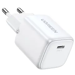 დამტენი UGREEN Charger Type-c CD318 (15324) Nexode Mini, 20W, Single port, USB-C, White - TechMall.geდამტენი UGREEN Charger Type-c CD318 (15324) Nexode Mini, 20W, Single port, USB-C, White - TechMall.ge ,დამტენი UGREEN Charger Type-c CD318 (15324) Nexode Mini, 20W, Single port, USB-C, White - TechMall.ge
