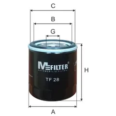 ზეთის ფილტრი MFILTER TF28 (OP621) - TechMall.geზეთის ფილტრი MFILTER TF28 (OP621) - TechMall.ge ,ზეთის ფილტრი MFILTER TF28 (OP621) - TechMall.ge