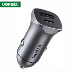 მანქანის USB დამტენი UGREEN CD130 (30780) Dual USB Car Charger 18W Type-C - TechMall.geმანქანის USB დამტენი UGREEN CD130 (30780) Dual USB Car Charger 18W Type-C - TechMall.ge ,მანქანის USB დამტენი UGREEN CD130 (30780) Dual USB Car Charger 18W Type-C - TechMall.ge