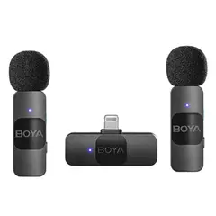 მიკროფონი Boya BY-V2 Ultracompact 2.4GHz Wireless Microphone System - TechMall.geმიკროფონი Boya BY-V2 Ultracompact 2.4GHz Wireless Microphone System - TechMall.ge ,მიკროფონი Boya BY-V2 Ultracompact 2.4GHz Wireless Microphone System - TechMall.ge