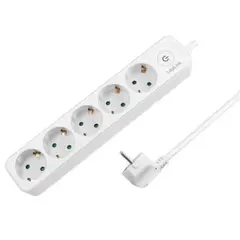 დენის ადაპტერი Logilink LPS246 Socket Outlet 5-Way + Switch 1.5m White - TechMall.geდენის ადაპტერი Logilink LPS246 Socket Outlet 5-Way + Switch 1.5m White - TechMall.ge ,დენის ადაპტერი Logilink LPS246 Socket Outlet 5-Way + Switch 1.5m White - TechMall.ge