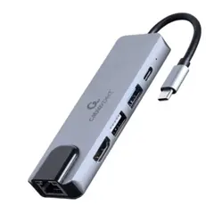 ადაპტერი Gembird A-CM-COMBO5-04 USB Type-C 5-in-1 multi-port adapter (Hub+HDMI+PD+LAN) - TechMall.geადაპტერი Gembird A-CM-COMBO5-04 USB Type-C 5-in-1 multi-port adapter (Hub+HDMI+PD+LAN) - TechMall.ge ,ადაპტერი Gembird A-CM-COMBO5-04 USB Type-C 5-in-1 multi-port adapter (Hub+HDMI+PD+LAN) - TechMall.ge