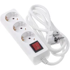 დამაგრძელებელი 2E 3XSchuko with switch, 3G*1.5mm, 1.5m, white - TechMall.geდამაგრძელებელი 2E 3XSchuko with switch, 3G*1.5mm, 1.5m, white - TechMall.ge ,დამაგრძელებელი 2E 3XSchuko with switch, 3G*1.5mm, 1.5m, white - TechMall.ge