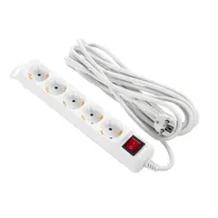 დამაგრძელებელი 2E 5XSchuko switch, 3G*1.5mm2, 5м, white - TechMall.geდამაგრძელებელი 2E 5XSchuko switch, 3G*1.5mm2, 5м, white - TechMall.ge ,დამაგრძელებელი 2E 5XSchuko switch, 3G*1.5mm2, 5м, white - TechMall.ge