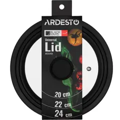 მინის თავსახური Ardesto Universal lid Black Mars Smart 20/22/24 cm, glass, silicone - TechMall.geმინის თავსახური Ardesto Universal lid Black Mars Smart 20/22/24 cm, glass, silicone - TechMall.ge ,მინის თავსახური Ardesto Universal lid Black Mars Smart 20/22/24 cm, glass, silicone - TechMall.ge