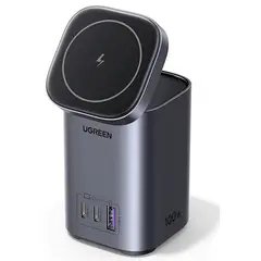 უსადენო დამტენი UGREEN 15076, 100W, USB-C, USB, Gray - TechMall.geუსადენო დამტენი UGREEN 15076, 100W, USB-C, USB, Gray - TechMall.ge ,უსადენო დამტენი UGREEN 15076, 100W, USB-C, USB, Gray - TechMall.ge