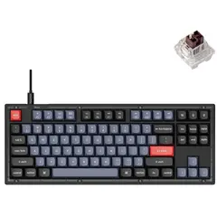 კლავიატურა Keychron V1 100 Key QMK Keychron K PRO Brown Hot-Swap RGB Frosted Black - TechMall.geკლავიატურა Keychron V1 100 Key QMK Keychron K PRO Brown Hot-Swap RGB Frosted Black - TechMall.ge ,კლავიატურა Keychron V1 100 Key QMK Keychron K PRO Brown Hot-Swap RGB Frosted Black - TechMall.ge