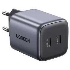 დამტენი UGREEN CD294 (90573) Nexode, 45W, USB-C, Gray - TechMall.geდამტენი UGREEN CD294 (90573) Nexode, 45W, USB-C, Gray - TechMall.ge ,დამტენი UGREEN CD294 (90573) Nexode, 45W, USB-C, Gray - TechMall.ge