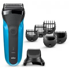 წვერსაპარსი BRAUN - 310BT BLK/BLU/D - TechMall.geწვერსაპარსი BRAUN - 310BT BLK/BLU/D - TechMall.ge ,წვერსაპარსი BRAUN - 310BT BLK/BLU/D - TechMall.ge