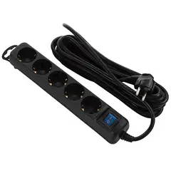 დენის გამანაწილებელი 2E 2E-U05ESM5B, 5 Socket, 5m, Black - TechMall.geდენის გამანაწილებელი 2E 2E-U05ESM5B, 5 Socket, 5m, Black - TechMall.ge ,დენის გამანაწილებელი 2E 2E-U05ESM5B, 5 Socket, 5m, Black - TechMall.ge