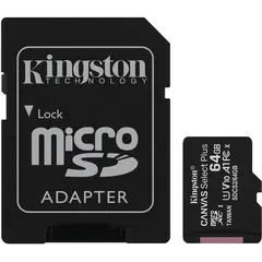 მეხსიერების ბარათი Kingston 64GB microSDXC C10 UHS-I U1 A1 R100MB/s Canvas Select Plus - TechMall.geმეხსიერების ბარათი Kingston 64GB microSDXC C10 UHS-I U1 A1 R100MB/s Canvas Select Plus - TechMall.ge ,მეხსიერების ბარათი Kingston 64GB microSDXC C10 UHS-I U1 A1 R100MB/s Canvas Select Plus - TechMall.ge