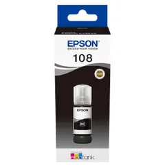 კარტრიჯის მელანი Epson 108 C13T09C14A, 3600P, Ink Cartridge, Black - TechMall.geკარტრიჯის მელანი Epson 108 C13T09C14A, 3600P, Ink Cartridge, Black - TechMall.ge ,კარტრიჯის მელანი Epson 108 C13T09C14A, 3600P, Ink Cartridge, Black - TechMall.ge