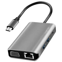 დოქ სადგური Logilink UA0410 USB 3.2 Gen 1 docking station USB-C 7 ports PD anthracite - TechMall.geდოქ სადგური Logilink UA0410 USB 3.2 Gen 1 docking station USB-C 7 ports PD anthracite - TechMall.ge ,დოქ სადგური Logilink UA0410 USB 3.2 Gen 1 docking station USB-C 7 ports PD anthracite - TechMall.ge