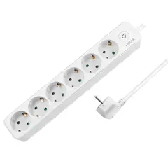 დენის დამაგრძელებელი Logilink LPS247 Socket Outlet 6-Way + Switch 1.5m White - TechMall.geდენის დამაგრძელებელი Logilink LPS247 Socket Outlet 6-Way + Switch 1.5m White - TechMall.ge ,დენის დამაგრძელებელი Logilink LPS247 Socket Outlet 6-Way + Switch 1.5m White - TechMall.ge
