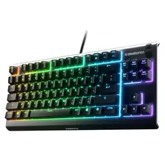 კლავიატურა SteelSeries Gaming keyboard Apex 3 TKL USB Black - TechMall.geკლავიატურა SteelSeries Gaming keyboard Apex 3 TKL USB Black - TechMall.ge ,კლავიატურა SteelSeries Gaming keyboard Apex 3 TKL USB Black - TechMall.ge