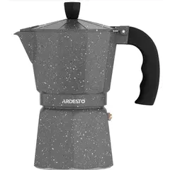 ყავის მადუღარა Ardesto Coffee Maker Gemini Molise, 9 cups, grey, aluminum - TechMall.geყავის მადუღარა Ardesto Coffee Maker Gemini Molise, 9 cups, grey, aluminum - TechMall.ge ,ყავის მადუღარა Ardesto Coffee Maker Gemini Molise, 9 cups, grey, aluminum - TechMall.ge