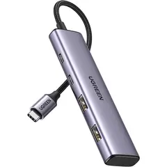 USB-C ჰაბი UGREEN CM473 (15395), Type-C, USB, Hub, Grey - TechMall.geUSB-C ჰაბი UGREEN CM473 (15395), Type-C, USB, Hub, Grey - TechMall.ge ,USB-C ჰაბი UGREEN CM473 (15395), Type-C, USB, Hub, Grey - TechMall.ge