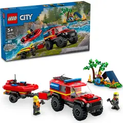 ლეგო LEGO City Fire SUV with a rescue boat - TechMall.geლეგო LEGO City Fire SUV with a rescue boat - TechMall.ge ,ლეგო LEGO City Fire SUV with a rescue boat - TechMall.ge