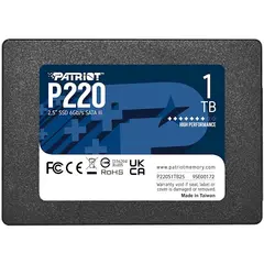მყარი დისკი Patriot P220 1TB SSD SATA 3 2.5" - P220S1TB25 - TechMall.geმყარი დისკი Patriot P220 1TB SSD SATA 3 2.5" - P220S1TB25 - TechMall.ge ,მყარი დისკი Patriot P220 1TB SSD SATA 3 2.5" - P220S1TB25 - TechMall.ge