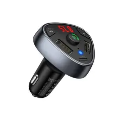 მანქანის დამტენი Hoco E51 Road treasure car BT FM transmitter Black - TechMall.geმანქანის დამტენი Hoco E51 Road treasure car BT FM transmitter Black - TechMall.ge ,მანქანის დამტენი Hoco E51 Road treasure car BT FM transmitter Black - TechMall.ge