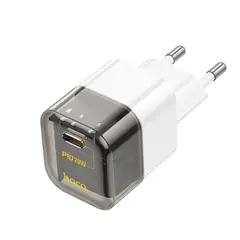 დამტენი Hoco PD 20W C125A Transparent tribute single-port  (Type-C) - Transparent Black - TechMall.geდამტენი Hoco PD 20W C125A Transparent tribute single-port  (Type-C) - Transparent Black - TechMall.ge ,დამტენი Hoco PD 20W C125A Transparent tribute single-port  (Type-C) - Transparent Black - TechMall.ge