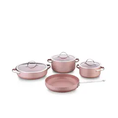 ქვაბების და ტაფების ნაკრები Korkmaz A2619 Linea 7 pcs Cookware Set- Rosagold - TechMall.geქვაბების და ტაფების ნაკრები Korkmaz A2619 Linea 7 pcs Cookware Set- Rosagold - TechMall.ge ,ქვაბების და ტაფების ნაკრები Korkmaz A2619 Linea 7 pcs Cookware Set- Rosagold - TechMall.ge