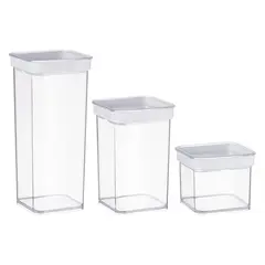 კონტეინერის ნაკრები Ardesto Food storage containers Fresh, 3pcs, plastic, white - TechMall.geკონტეინერის ნაკრები Ardesto Food storage containers Fresh, 3pcs, plastic, white - TechMall.ge ,კონტეინერის ნაკრები Ardesto Food storage containers Fresh, 3pcs, plastic, white - TechMall.ge
