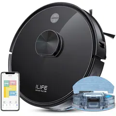 რობოტი მტვერსასრუტი Ilife A20, 4000Pa Laser Navigation Robotic Vacuum & Mop With APP Control, Black - TechMall.geრობოტი მტვერსასრუტი Ilife A20, 4000Pa Laser Navigation Robotic Vacuum & Mop With APP Control, Black - TechMall.ge ,რობოტი მტვერსასრუტი Ilife A20, 4000Pa Laser Navigation Robotic Vacuum & Mop With APP Control, Black - TechMall.ge