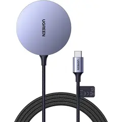 უსადენო დამტენი UGREEN CD245 (30233), MFA MagSafe 15W, Type-C to Magnetic Wireless Charger, Gray - TechMall.geუსადენო დამტენი UGREEN CD245 (30233), MFA MagSafe 15W, Type-C to Magnetic Wireless Charger, Gray - TechMall.ge ,უსადენო დამტენი UGREEN CD245 (30233), MFA MagSafe 15W, Type-C to Magnetic Wireless Charger, Gray - TechMall.ge