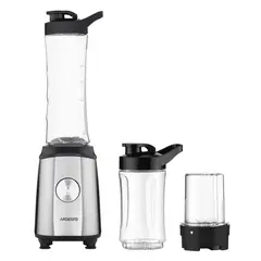 ბლენდერი Ardesto Blender for smoothies BG-F350, 350W, 2in1, bottle-600ml, bottle-300ml, coffee grinder, black+silver - TechMall.geბლენდერი Ardesto Blender for smoothies BG-F350, 350W, 2in1, bottle-600ml, bottle-300ml, coffee grinder, black+silver - TechMall.ge ,ბლენდერი Ardesto Blender for smoothies BG-F350, 350W, 2in1, bottle-600ml, bottle-300ml, coffee grinder, black+silver - TechMall.ge