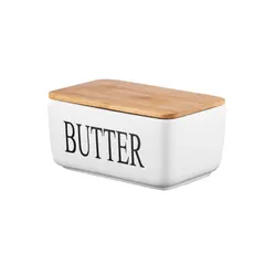 საკარაქე Ardesto Butter dish Midori 16.5х10х8, ceramic, bamboo, white - TechMall.geსაკარაქე Ardesto Butter dish Midori 16.5х10х8, ceramic, bamboo, white - TechMall.ge ,საკარაქე Ardesto Butter dish Midori 16.5х10х8, ceramic, bamboo, white - TechMall.ge