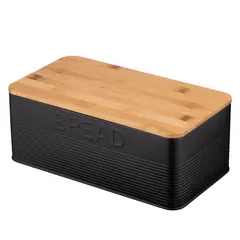 პურის შესანახი Ardesto Bread bin Midori 33х18х12cm, metal, bamboo, black - TechMall.geპურის შესანახი Ardesto Bread bin Midori 33х18х12cm, metal, bamboo, black - TechMall.ge ,პურის შესანახი Ardesto Bread bin Midori 33х18х12cm, metal, bamboo, black - TechMall.ge